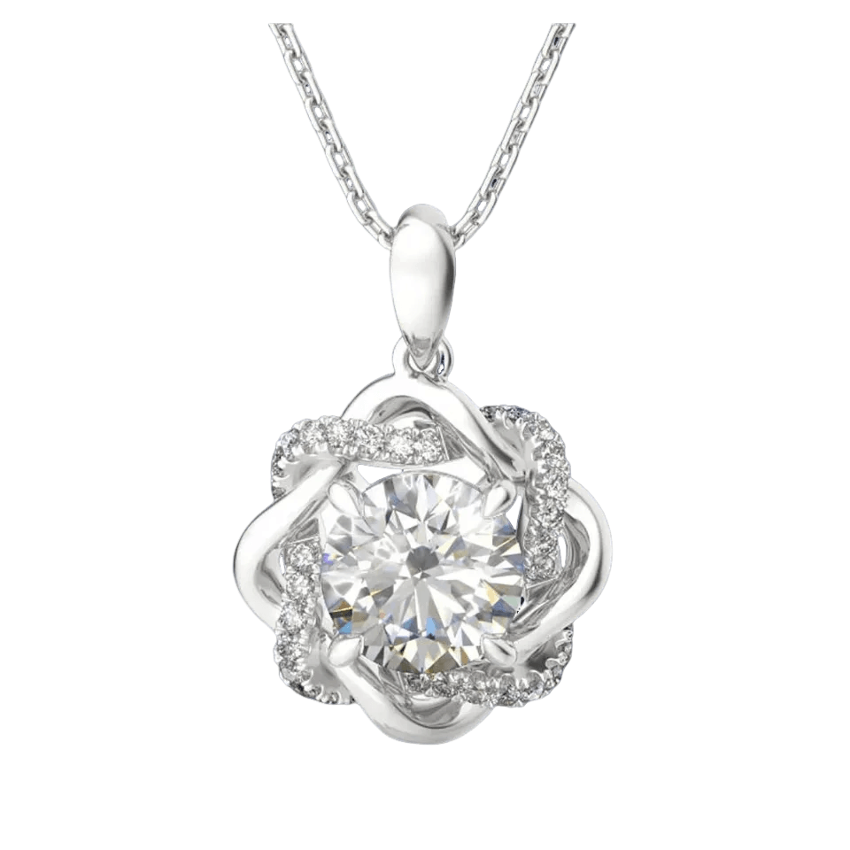 mossianite-neck lace